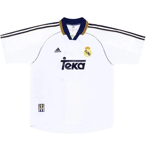Real Madrid 1998-2000 Home Jersey: Classic Retro Football Kit