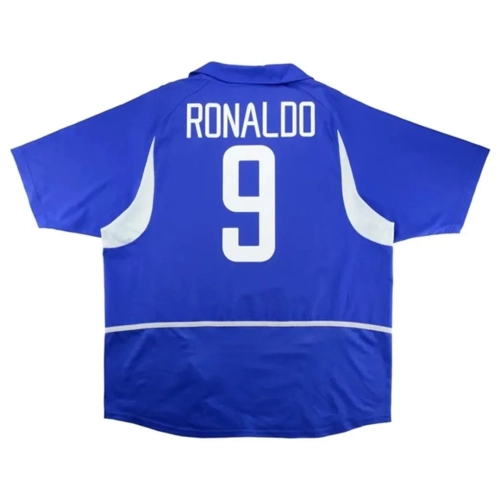 Brazil 2002 Away Jersey - Ronaldo #9 | Retro Football Shirt