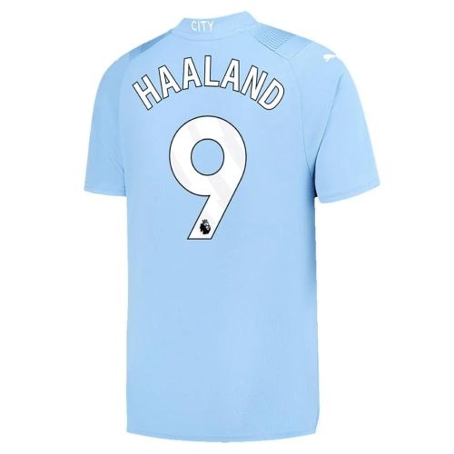 Man City Home Jersey 2023/24 - Haaland #9 | Replica Kit