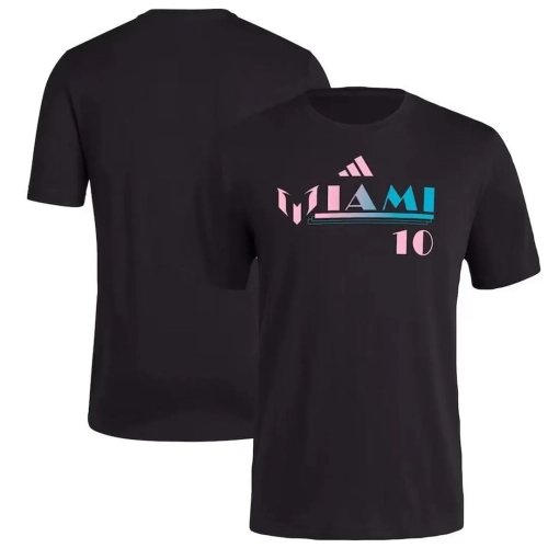 Inter Miami Messi Black T-Shirt 2023: Replica Gear & Apparel