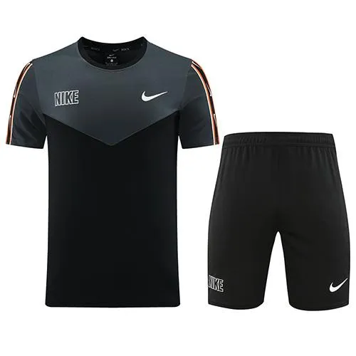 Black & Gray Custom Soccer Kit | Jersey & Shorts | Team Gear