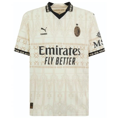 AC Milan x Pleasures 4th Jersey 23/24: Light Version - Shop Now!