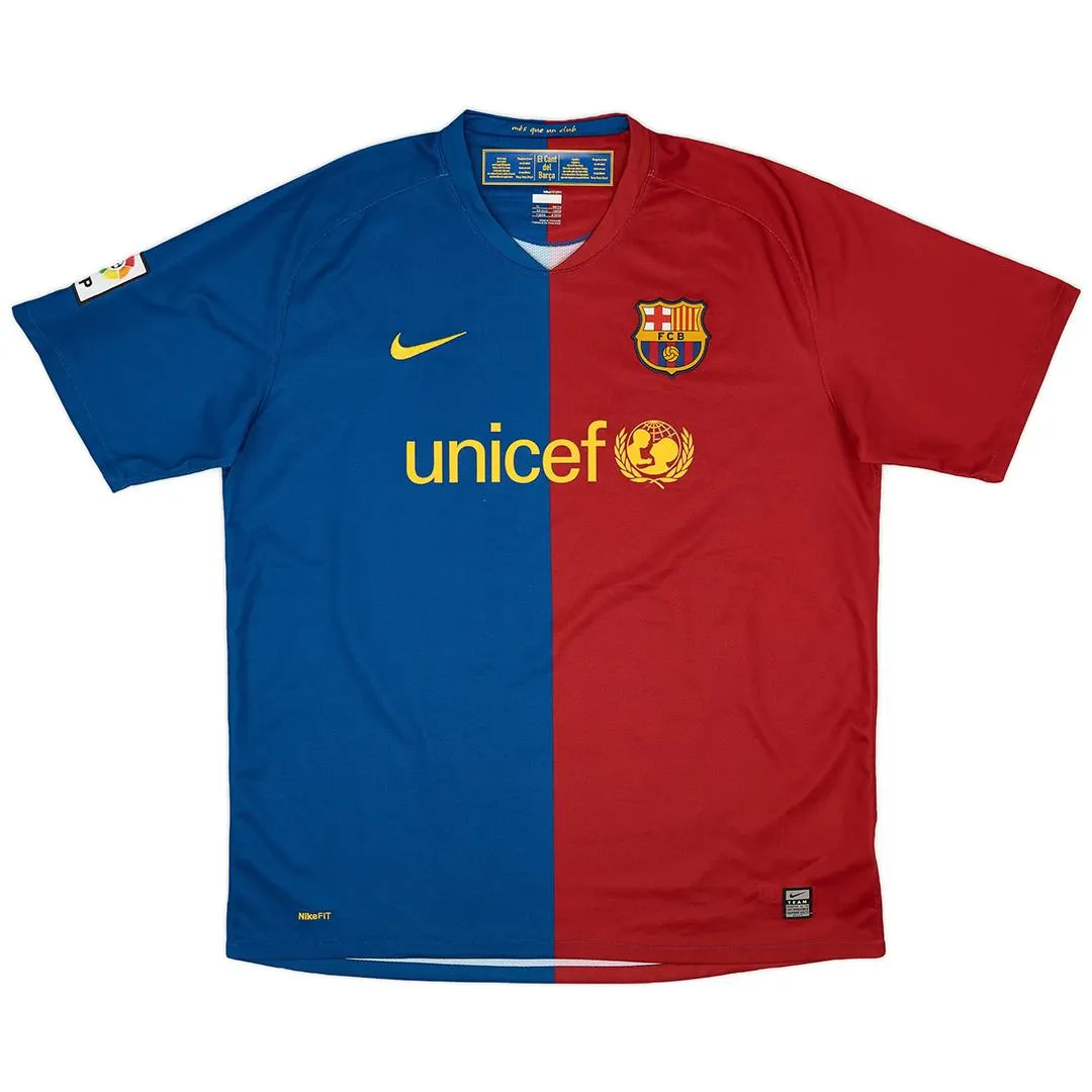 Barcelona 2008/09 Retro Jersey: Iconic Kit for Football Fans