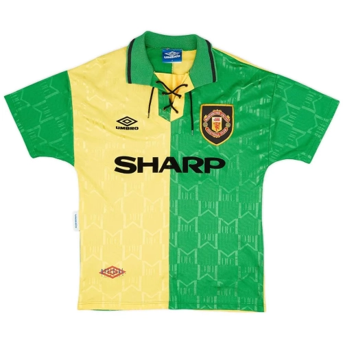 Man Utd 1992-94 Away Retro Jersey: Classic Football Kit