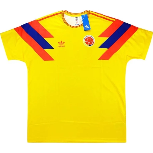 Colombia 1990 Home Jersey: Retro Replica - Relive the Classic!