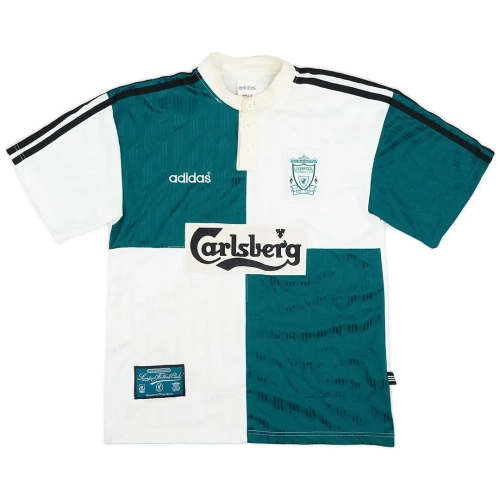 Liverpool 1995/96 Away Retro Jersey: Classic Kit for Reds Fans