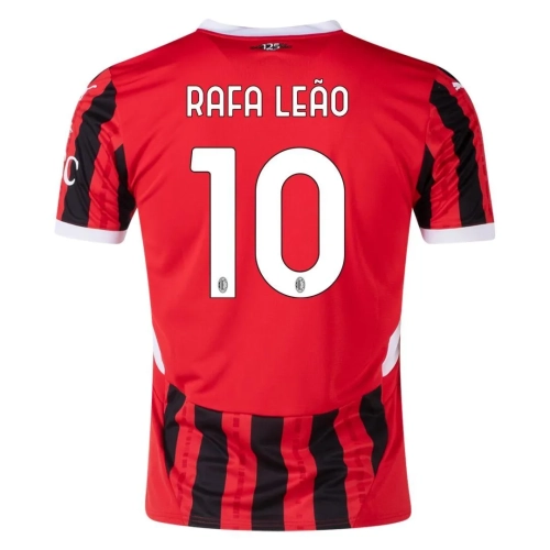 AC Milan Home Jersey 2024/25: Rafa Leão #10 - Replica Kit