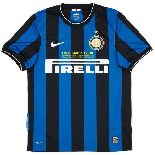 Inter Milan UCL Final Jersey - 2009/10 Retro Home Kit