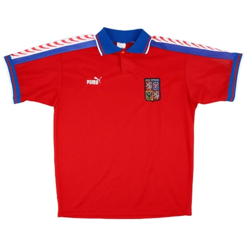 Czech Republic 1996 Home Jersey: Relive Football History