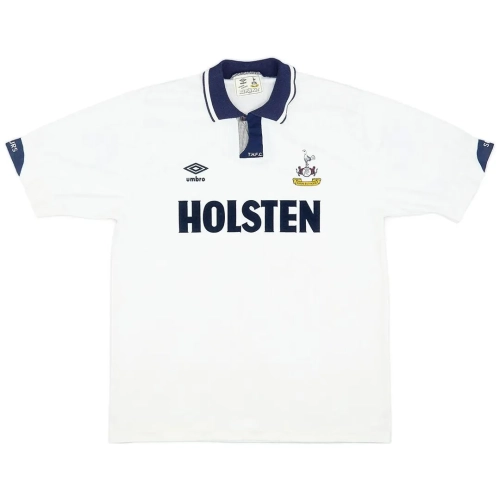Tottenham Hotspur 1991-93 Retro Home Jersey | Classic Spurs Kit