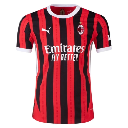 AC Milan Home Jersey 2024/25: Replica Player Kit | Shop Now