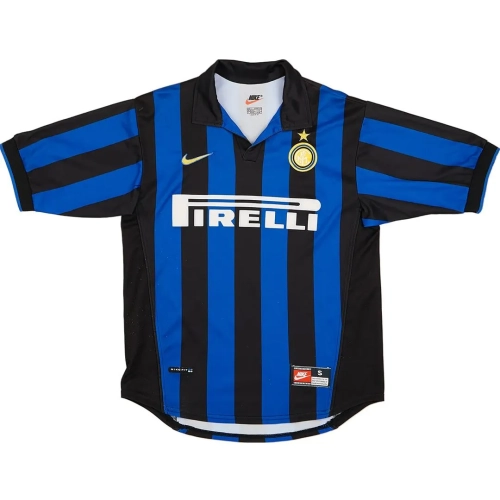 Inter Milan 1998/99 Home Jersey: Classic Retro Football Kit
