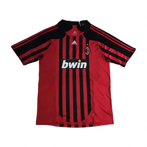 AC Milan 2007/08 Home Retro Jersey: Relive the Glory Days!