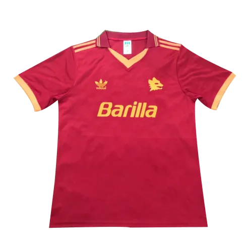AS Roma 1992/94 Home Jersey: Classic Football Kit for Fans