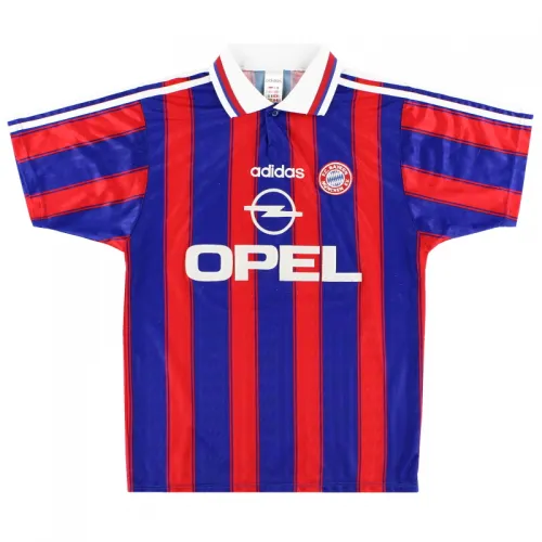 Bayern Munich 1995-97 Retro Home Jersey: Classic Football Kit