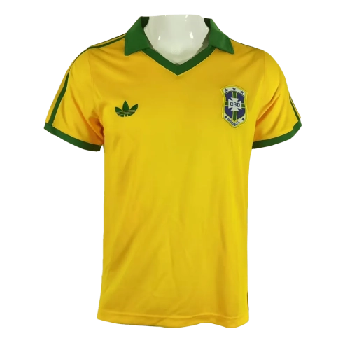 Brazil 1977 Retro Home Jersey: Iconic Football Kit | Shop Now