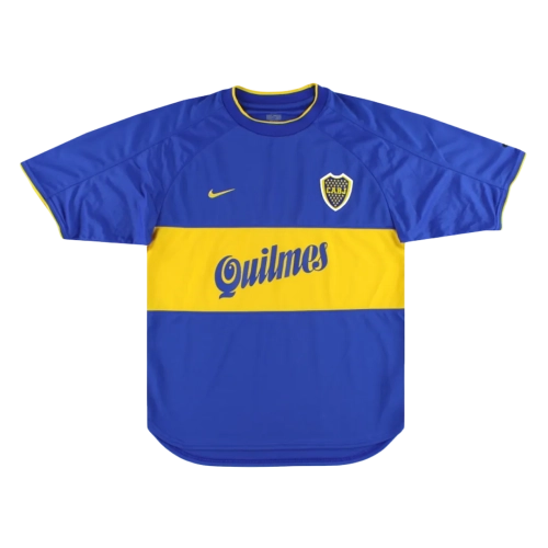 Boca Juniors 2000/01 Home Jersey: Classic Retro Football Shirt