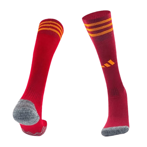 AS Roma Home Socks 2023-24: Replica Kit Gear | Shop Now