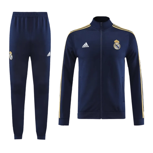 Real Madrid Training Kit 2023/24 - Black Jacket & Pants | Shop Now