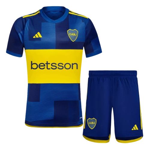 Boca Juniors 2023/24 Home Kit: Jersey & Shorts | Replica Gear