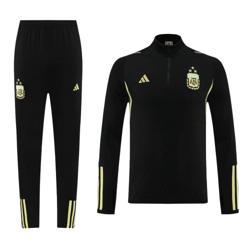 Argentina 3-Star Zipper Sweatshirt Kit 2023/24 - Replica Gear