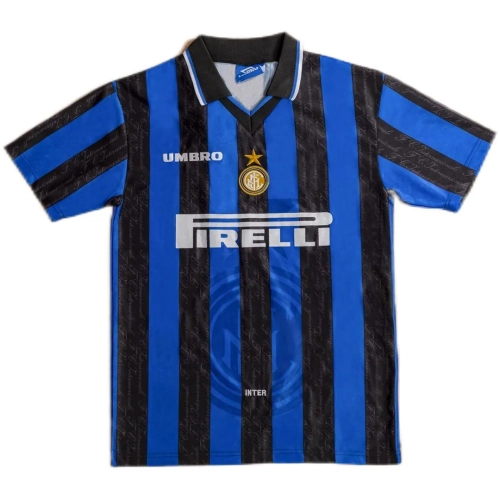 Inter Milan 1997/98 Home Jersey - Classic Retro Football Shirt