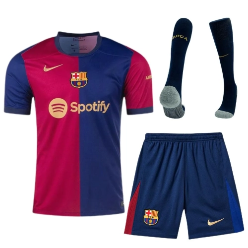 Barcelona 2024/25 Home Kit: Replica Jersey & Full Kit | Shop Now