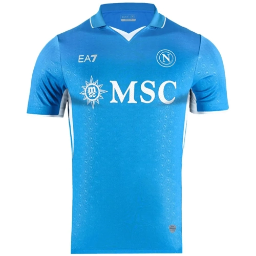 Napoli Home Kit 2024/25: Replica Player Version Jersey