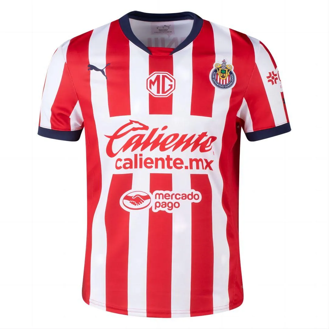 Chivas 2024/25 Home Jersey Plus Size - Authentic Replica