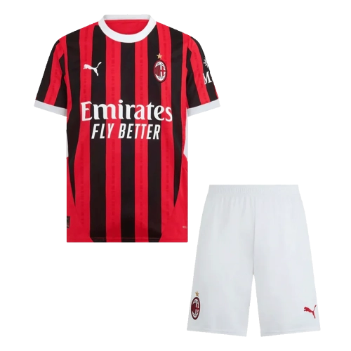 AC Milan 2024/25 Home Kit: Jersey & Shorts | Replica Gear