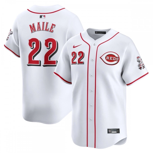 Cincinnati Reds Maile Jersey White Nike Limited