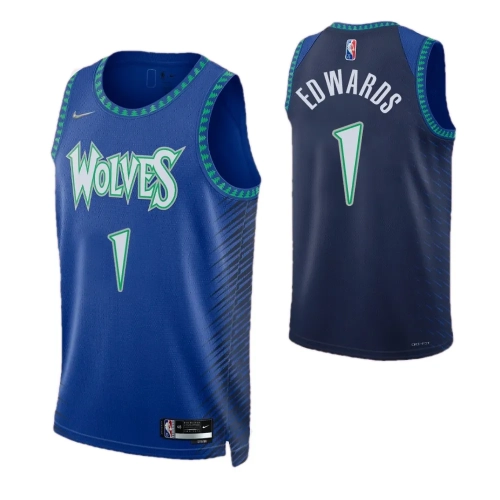 Anthony Edwards Timberwolves Jersey 2021-22 City Edition