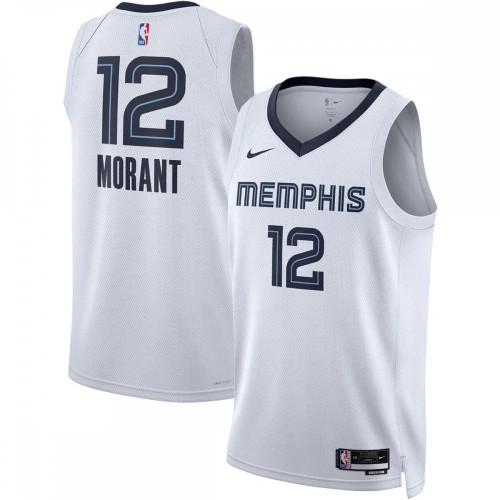 Ja Morant Grizzlies Jersey 2022-23 Nike Swingman White