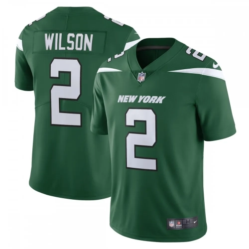 Zach Wilson Jets Jersey Official NFL Vapor Limited