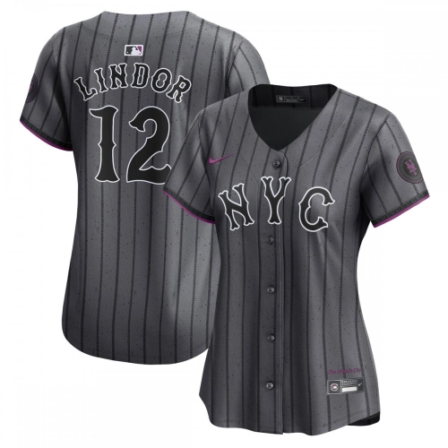 Francisco Lindor Mets City Connect Jersey 2024 Nike Edition