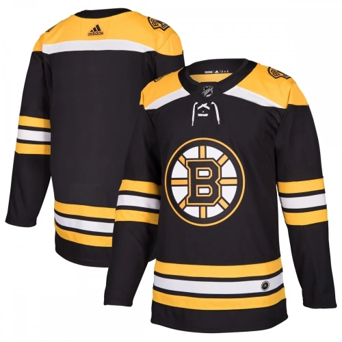 Black Boston Bruins Jersey by Adidas Authentic NHL Gear
