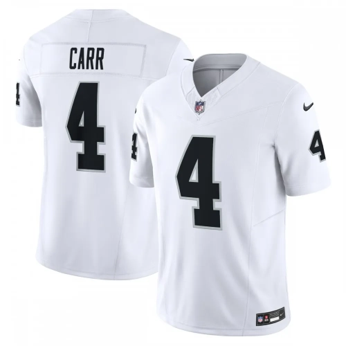 Derek Carr Raiders Nike Vapor FUSE Limited Jersey White