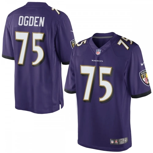 Jonathan Ogden Ravens Jersey Purple Limited Edition