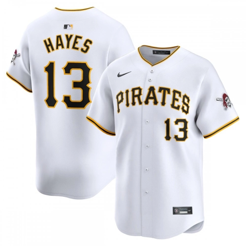 KeBryan Hayes Pirates Jersey Nike Home Limited