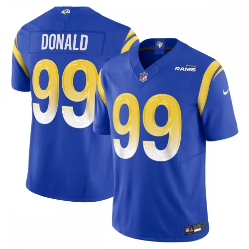 Aaron Donald Rams Jersey Nike Vapor FUSE Limited Edition Royal