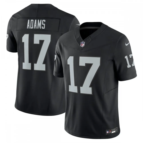 Davante Adams Raiders Jersey Black Nike Vapor FUSE Limited Edition