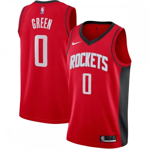 Jalen Green Rockets Jersey Red Icon Edition 2021 NBA Draft