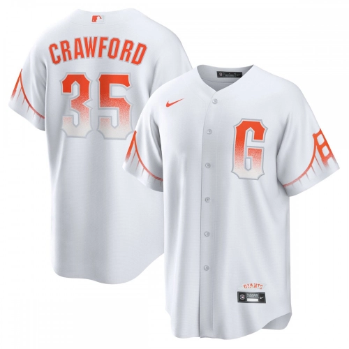 Brandon Crawford Giants City Connect Jersey White