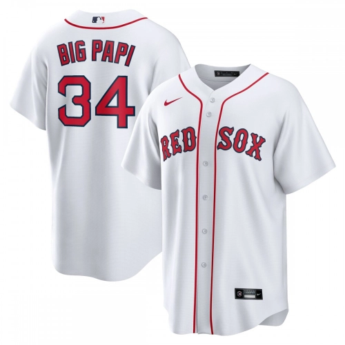 Boston Red Sox David Ortiz Jersey White Replica