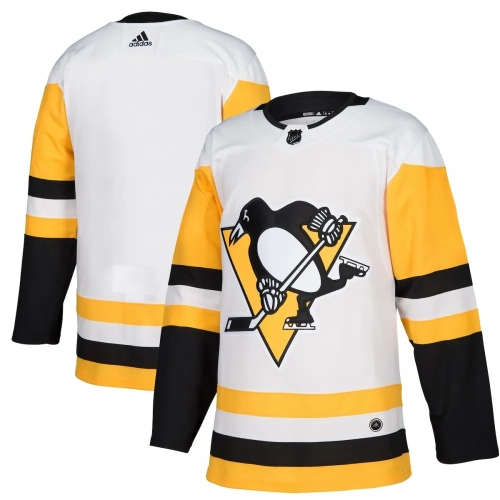 Pittsburgh Penguins Away Authentic Jersey White Blank