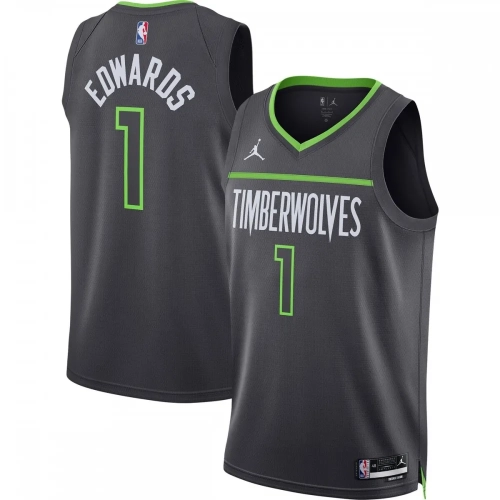 Anthony Edwards Jersey Timberwolves 2022-23 Statement Edition