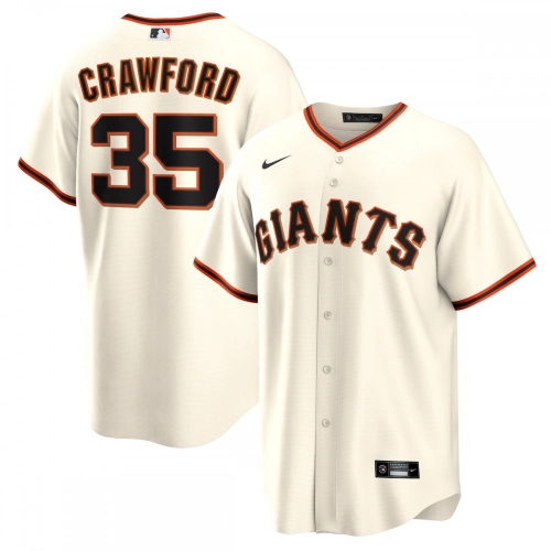 Brandon Crawford Giants Jersey Nike Replica Home