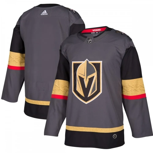 Vegas Golden Knights Adidas Authentic Home Jersey Gray