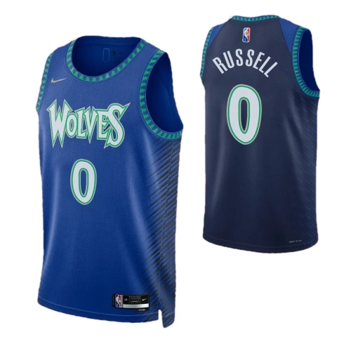 D'Angelo Russell Jersey Timberwolves City Edition 2021-22