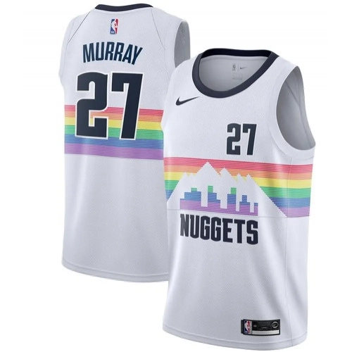 Jamal Murray Nuggets Jersey #27 Nike City Edition Swingman